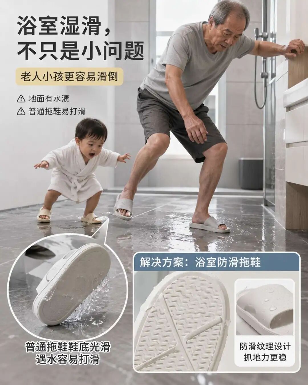 浴室防滑拖鞋痛点放大图
